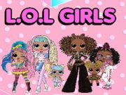 Laro L. O. L OMG Girls Coloring Book  online