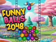 Laro Nakakatawang Mga Bola 2048  online