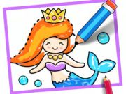 Laro Pagguhit ng Toddler: Mermaid  online