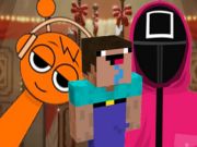 Laro NextBots sa Minecraft Squid Game Sprunki  online