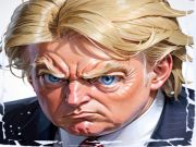 Laro Nakakatawang Face Wars Trump vs Kim  online