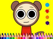Laro Sprunki Valentine Coloring Book online