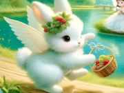 Laro Jigsaw Puzzle: Angel Bunny online