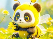 Laro Jigsaw Puzzle: Panda Bee online