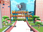 Laro Monster Demolition Giants 3d online