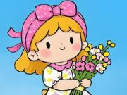 Laro Jigsaw Puzzle: Little Flower Girl online