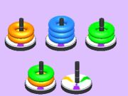 Laro Ang singsing ng kulay ng hoop stack  online