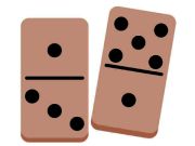 Laro Mga Domino ng klasikong tunggalian  online