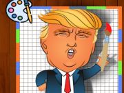 Laro Oras ng pangkulay ng Trump  online