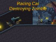 Laro Karera ng kotse na sumisira sa zombie  online