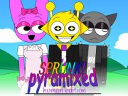 Laro Sprunki Pyramixed: Human Edition online