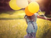 Laro Girl Balloons Child Jigsaw  online