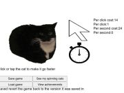 Laro Spinning Cat Clicker  online