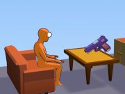 Laro Ragdoll Gun Shooter: Cannon Spinner Playground  online