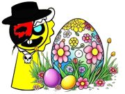 Laro Sprunki Easter Coloring  online