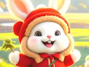 Laro Jigsaw Puzzle: Hiking Bunny  online