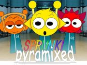 Laro Sprunki Pyramixed: Squid Game  online