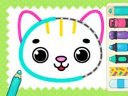 Laro Kulay ng libro: aking pusa  online
