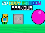 Laro 2d Obby Rainbow Parkour  online
