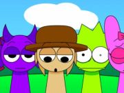 Laro Sprunki Pyramixed - tapos na mga animation  online