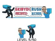 Laro Skibydi Rush  online