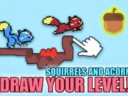 Laro Mga squirrels at acorn  online