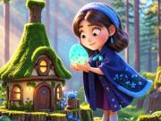 Laro Hanapin ang mga pagkakaiba -iba: maliit na bruha  online