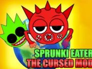 Laro Sprunki eater ang sinumpa mod  online