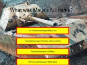 Laro Tank Quiz: Maus  online
