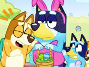 Laro Jigsaw Puzzle: Bluey Easter Dress Up  online