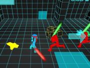 Laro Stickman Neon Sword Fighting online