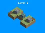 Laro I-block ang pusher Voxel World 3D online