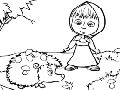 Laro Masha at ang Hedgehog  online