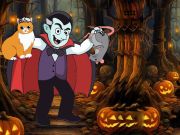 Laro Tumakas ang mga hayop na nakulong sa Vampire online