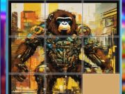 Laro Gorilla sliding puzzle online