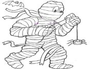 Laro Mummy Coloring Book online