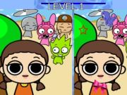 Laro Sprunki at Squid Game Pagkakaiba online