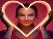 Laro Puso ng babae na kumikinang na jigsaw online
