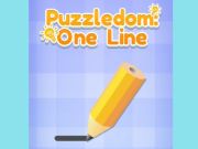 Laro Puzzledom: Isang linya online
