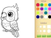 Laro Kawaii Animal Coloring Book online