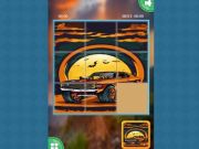 Laro Monster truck sliding puzzle online