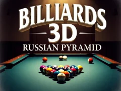 Laro Billiards 3D Russian Pyramid online