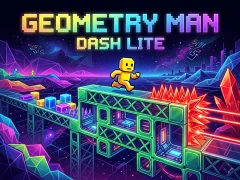 Laro Geometry Man Dash Lite online