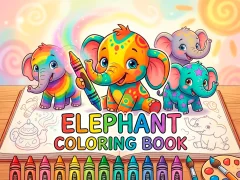 Laro Elephant Coloring Book online