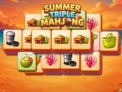 Laro Summer Triple Mahjong online