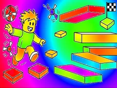 Laro Coloring Book: Roblox Obby Runner online