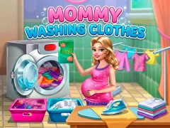 Laro Mommy washing clothes online