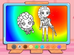 Laro Coloring Book: Kpop Rumi online