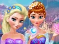 Laro Anna & Elsa Makeover online