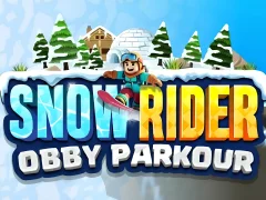 Laro Snow Rider Obby Parkour online
